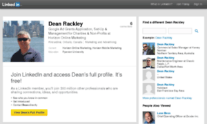 Deanrackley.com thumbnail