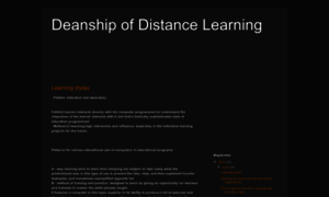 Deanship-of-distance-learning.blogspot.ca thumbnail