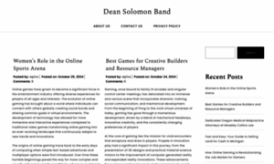 Deansolomonband.co.uk thumbnail