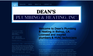 Deansplumbingandheating.com thumbnail