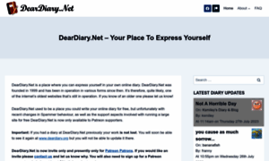 Deardiary.net thumbnail