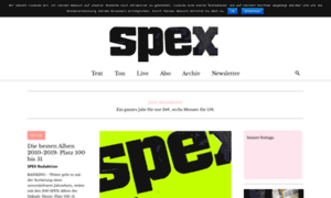 Dearme.spex.de thumbnail