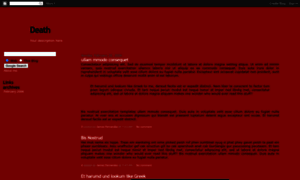 Death-blogspot-template.blogspot.com thumbnail