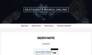 Death-note-mangaa.com thumbnail