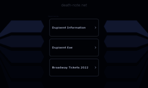 Death-note.net thumbnail