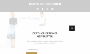 Death-or-designer.myshopify.com thumbnail