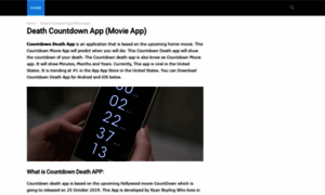 Deathcountdownapp.com thumbnail