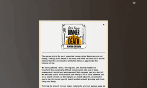 Deathoverdinner-jewishedition.org thumbnail