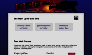 Deathraygames.com thumbnail