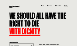 Deathwithdignity.org thumbnail