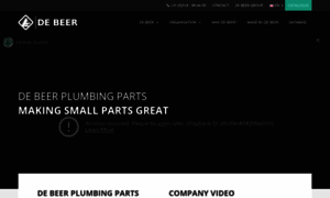 Debeer-plumbingparts.com thumbnail