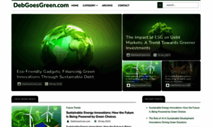 Debgoesgreen.com thumbnail