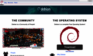 Debian.com thumbnail