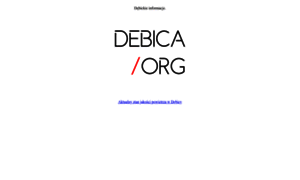 Debica.org thumbnail