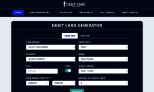 Debitcardgenerator.com thumbnail