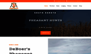 Deboer-pheasant-hunting.com thumbnail