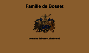 Debosset.ch thumbnail