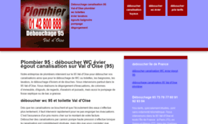 Deboucher-canalisation-95.com thumbnail