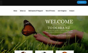 Debra.org.nz thumbnail