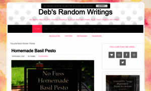 Debsrandomwritings.com thumbnail