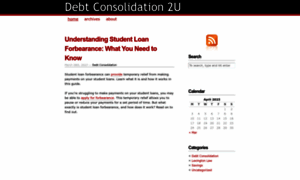 Debt-consolidation-2u.com thumbnail
