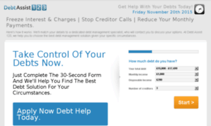 Debtassist123.co.uk thumbnail