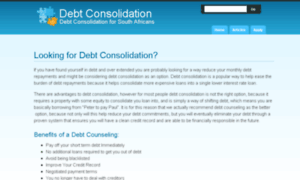 Debtconsolidation123.co.za thumbnail
