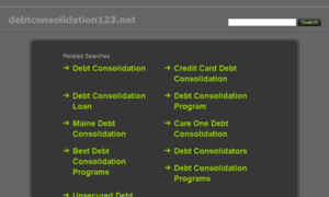Debtconsolidation123.net thumbnail