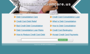 Debtconsolidationcare.us thumbnail