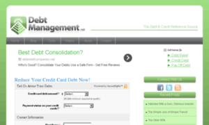 Debtmanagement.net thumbnail