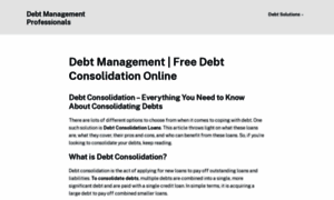 Debtmanagementprofessionals.net thumbnail