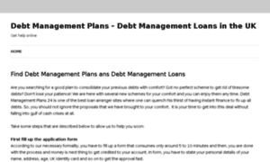 Debtmanagmentplans24.org.uk thumbnail