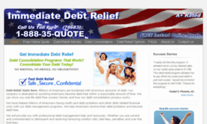 Debtreliefusa.net thumbnail