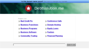 Debtsolution.me thumbnail