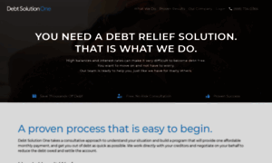 Debtsolutionone.com thumbnail