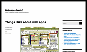 Debuggerdotbreak.judahgabriel.com thumbnail