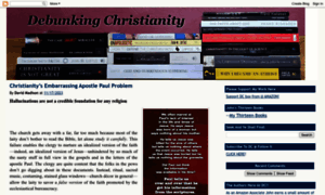Debunkingchristianity.blogspot.co.nz thumbnail