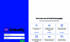 Debutify.activehosted.com thumbnail