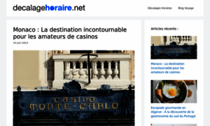 Decalage-horaire.net thumbnail
