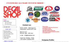 Decalshop.com thumbnail