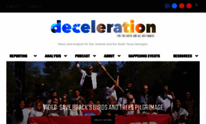 Deceleration.news thumbnail