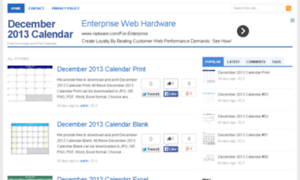 December2013calendar.com thumbnail
