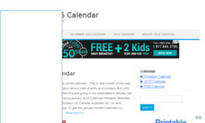 December2015calendar.org thumbnail