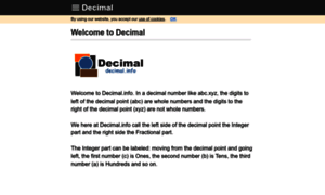 Decimal.info thumbnail