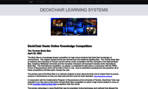 Deckchairlearning.com thumbnail