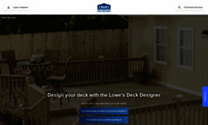 Deckdesigner.lowes.com thumbnail