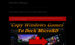 Deckdrivemanager.com thumbnail