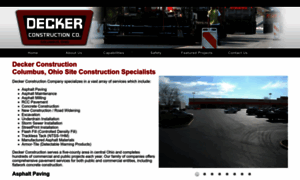 Deckerconstruction.com thumbnail