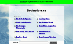 Declarations.ca thumbnail