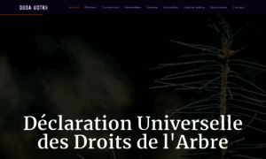 Declarationuniverselledesdroitsdelarbre.org thumbnail